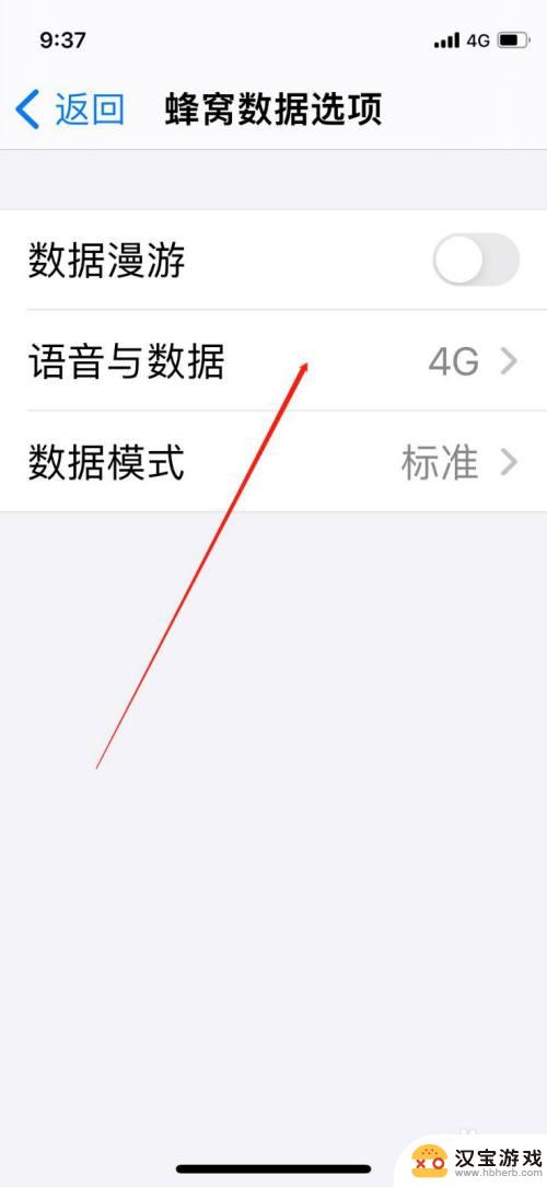 苹果手机怎么设置上面5g