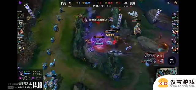 S14瑞士轮BLG对阵PSG，BIN武器1v3逆天反杀，团战神来之时