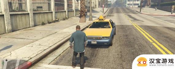 gta5抢出租车按什么键