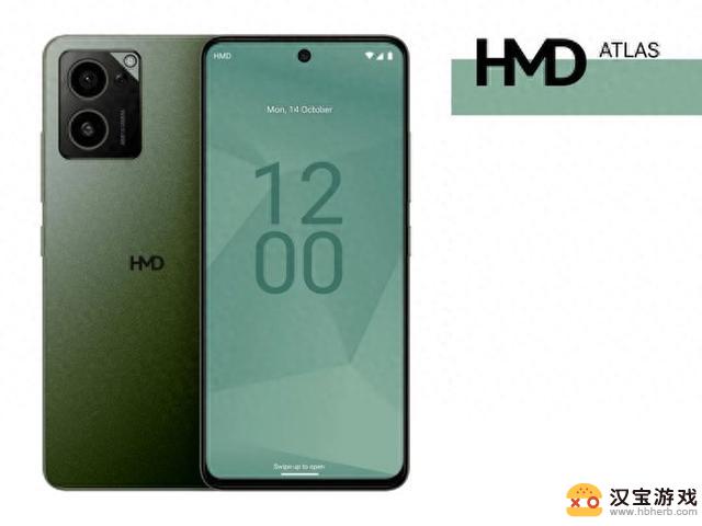 HMD Atlas手机新规格曝光：可选橄榄绿/深绿/黑色，搭载骁龙4G2处理器